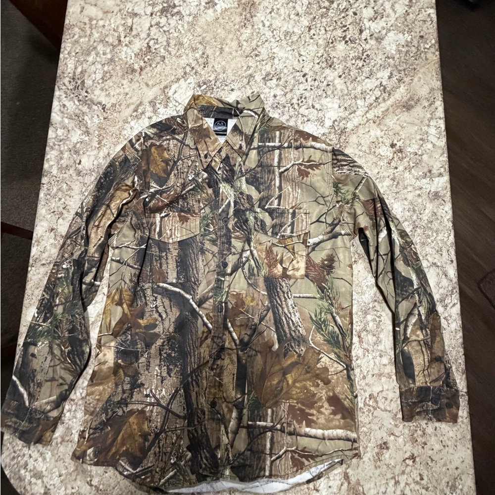 Realtree Men's Camouflage Shirt Jacket